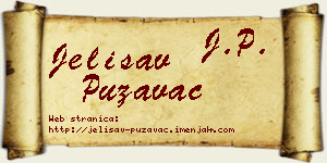 Jelisav Puzavac vizit kartica